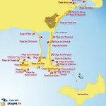 4 Personnes Sur La Presqu'ile De Giens Avec Piscine Et Acces Direct Sur La *
