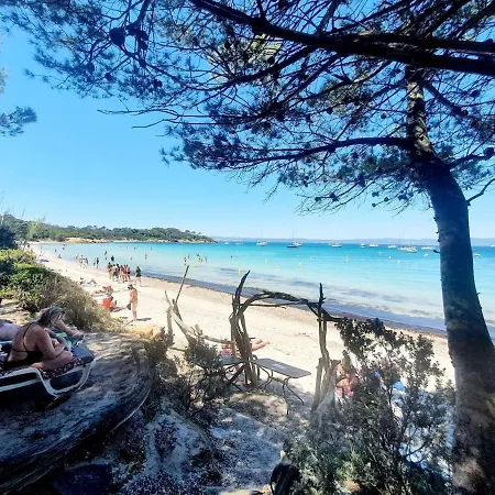 Appartement 4 Personnes Sur La Presqu'ile De Giens Avec Piscine Et Acces Direct Sur La